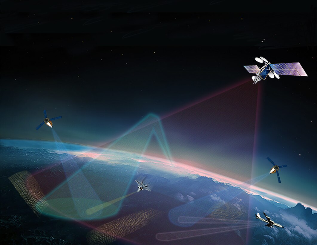 Advanced layered sensing, command and control and cyber technologies are anticipated to be important contributors to future Air Force capabilities. Air Force officials are rejuvenating the Strategic Development Planning process to deliver the multi-domain solutions needed to fly, fight and win in 2030 and beyond. (U.S. Air Force graphic)