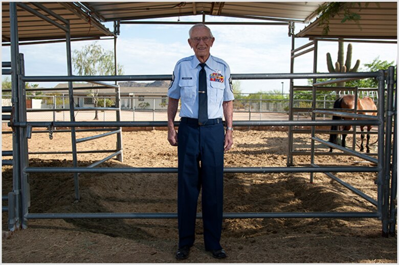 Chief Master Sergeant (Ret.) Harold Bergbower was born May 11, 1920, in Newton, Ill. He joined the Army Air Corps May 12, 1939. One year later, he went to school at Chanute Field, Illinois and became an air mechanic. In January 1940, he volunteered to go to the Philippine Islands, where he stayed for a year-and a-half, until the attack on Pearl Harbor.