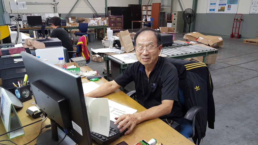 Sang-Hwan So, a supply technician inspector at Defense Logistics Agency Distribution Korea, retired in March 2016 with 43 years of federal service