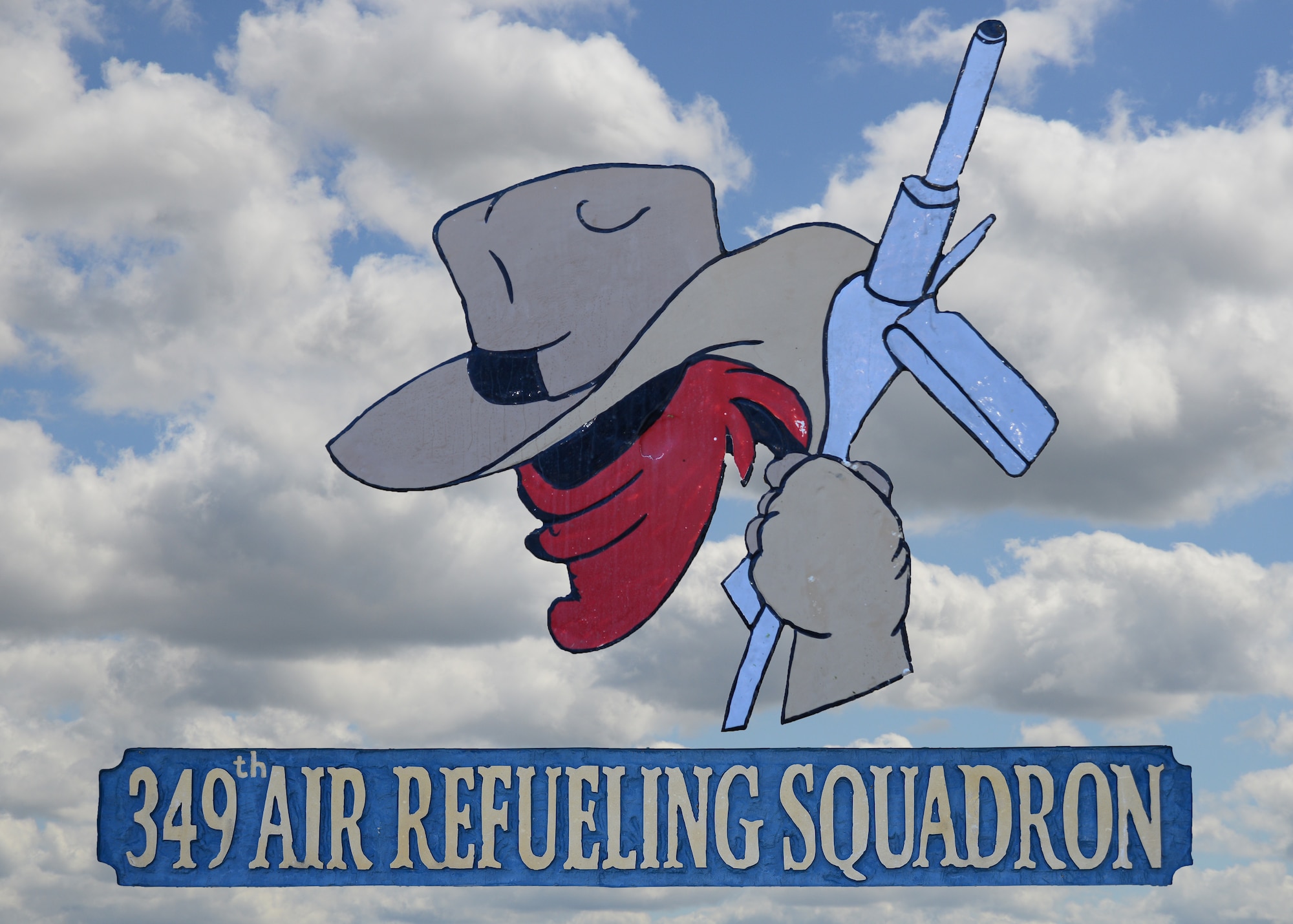 The 349th Air Refueling Squadron “Bandits” earned the 2015 Gen. Spaatz Trophy, which recognizes the best air refueling squadron in the Air Force. The 349th ARS proved their worth by consistently and quickly contributing to the “refuel the fight” mission set and leading the way by performing under a heavy operations tempo. (U.S. Air Force illustration/Airman 1st Class Christopher Thornbury)