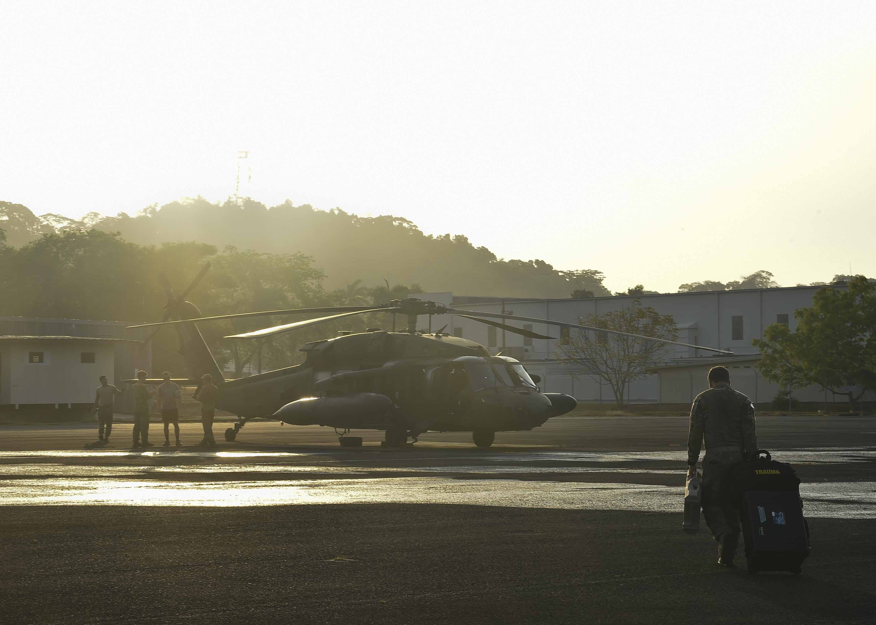 JTF-B firefighting ops in Panama