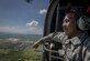 Staff Sgt. Jay Perocho Acasio, an aircrew flight equipment journeyman with the 51st Operations Support Squadron at Osan Air Base, South Korea, looks out over his home country during a HH-60G Pave Hawk flight near Clark Air Base, Philippines, April 22, 2016. Acasio is one of three Filipino-American Airmen serving U.S. Pacific Command’s air contingent in the Philippines. Acasio is from Ozamiz City in the Misamis Occidental, Philippines. (U.S. Air Force photo/Staff Sgt. Benjamin W. Stratton)