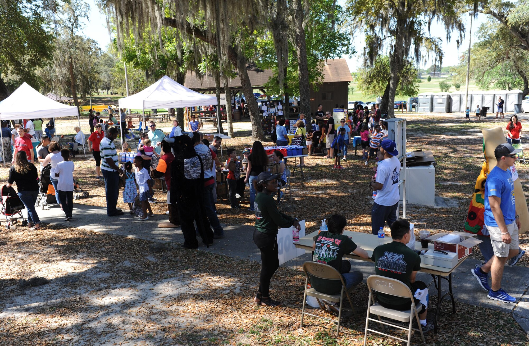 Keesler families attend Child Pride Day at marina park April 23, 2016, Keesler Air Force Base, Miss. Keesler families attended the annual event which featured activities, demonstrations and information on programs focused on care of military families. Child Pride Day was held in conjunction with the month of the military child. (U.S. Air Force photo by Kemberly Groue)