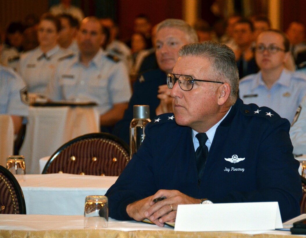 Over 270 Air Force Reserve Chaplain's and Chaplain Assistants were in attendance of the 2016 Air Force Reserve Chaplain Corps Conference held in Chicago, IL, April 2016. Over 20-hours of training was accomplished with guest speakers who specialize in Moral Injury and Soul Care. (U.S. Air Force photo/Tech. Sgt. Kelly Goonan)