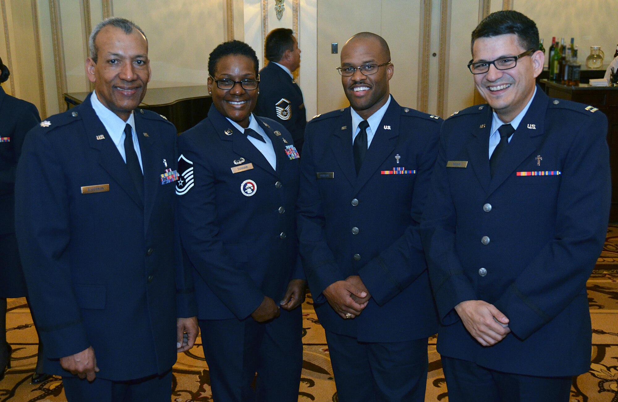 Over 270 Air Force Reserve Chaplain's and Chaplain Assistants were in attendance of the 2016 Air Force Reserve Chaplain Corps Conference held in Chicago, IL, April 2016. Over 20-hours of training was accomplished with guest speakers who specialize in Moral Injury and Soul Care. (U.S. Air Force photo/Tech. Sgt. Kelly Goonan)