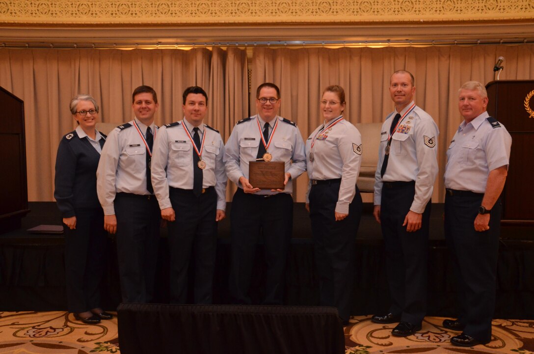 Over 270 Air Force Reserve Chaplain's and Chaplain Assistants were in attendance of the 2016 Air Force Reserve Chaplain Corps Conference held in Chicago, IL, April 2016. Over 20-hours of training was accomplished with guest speakers who specialize in Moral Injury and Soul Care. (U.S. Air Force photo/Tech. Sgt. Kelly Goonan)