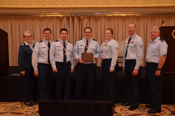 Over 270 Air Force Reserve Chaplain's and Chaplain Assistants were in attendance of the 2016 Air Force Reserve Chaplain Corps Conference held in Chicago, IL, April 2016. Over 20-hours of training was accomplished with guest speakers who specialize in Moral Injury and Soul Care. (U.S. Air Force photo/Tech. Sgt. Kelly Goonan)