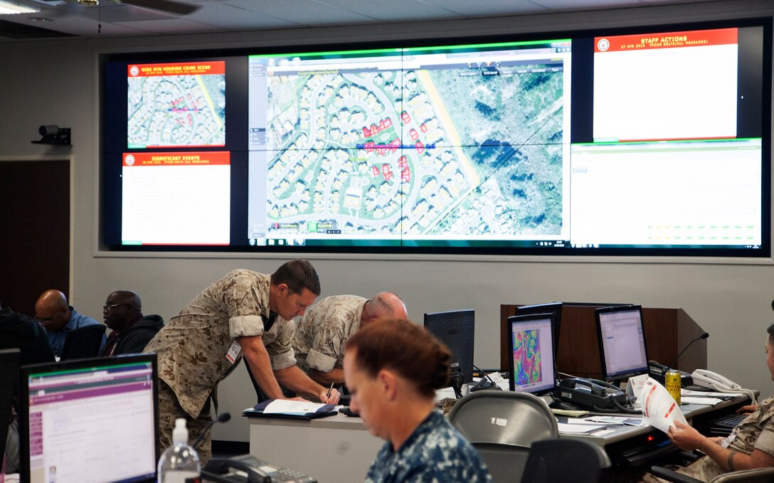 CAMP PENDLETON, Calif. -- Marine Corps Installations - West is conducting Exercise Semper Durus 2016, a full-scale, Anti-Terrorism and Force Protection exercise, April 25 – 29.

Semper Durus is a regional command post exercise that is comprised of a series of field training scenarios designed to reinforce operational response capabilities supporting MCI-West installations, tenant commands and families on base.