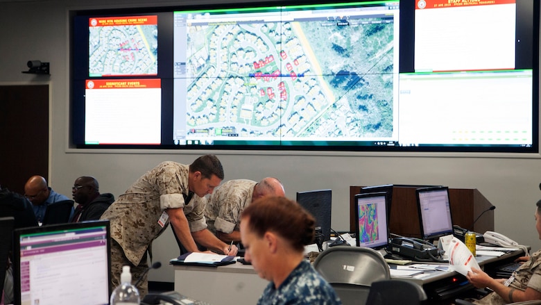 Marine Corps Installations - West is conducting Exercise Semper Durus 2016, a full-scale, Anti-Terrorism and Force Protection exercise, April 25 – 29 at Marine Corps Base Camp Pendleton, California. Semper Durus is a regional command post exercise that is comprised of a series of field training scenarios designed to reinforce operational response capabilities supporting MCI-West installations, tenant commands and families on base.