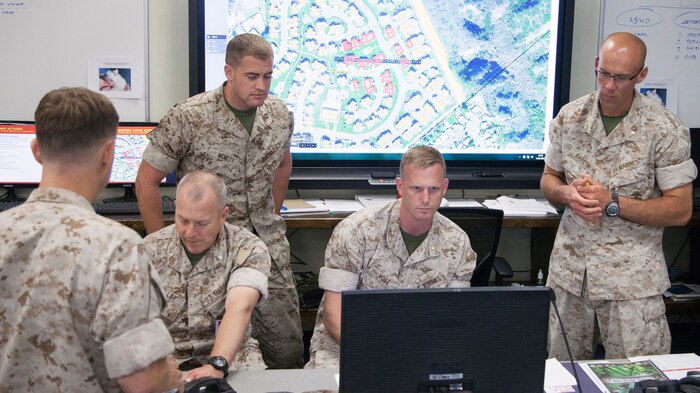 Marine Corps Installations - West is conducting Exercise Semper Durus 2016, a full-scale, Anti-Terrorism and Force Protection exercise, April 25 – 29 at Marine Corps Base Camp Pendleton, California. Semper Durus is a regional command post exercise that is comprised of a series of field training scenarios designed to reinforce operational response capabilities supporting MCI-West installations, tenant commands and families on base.