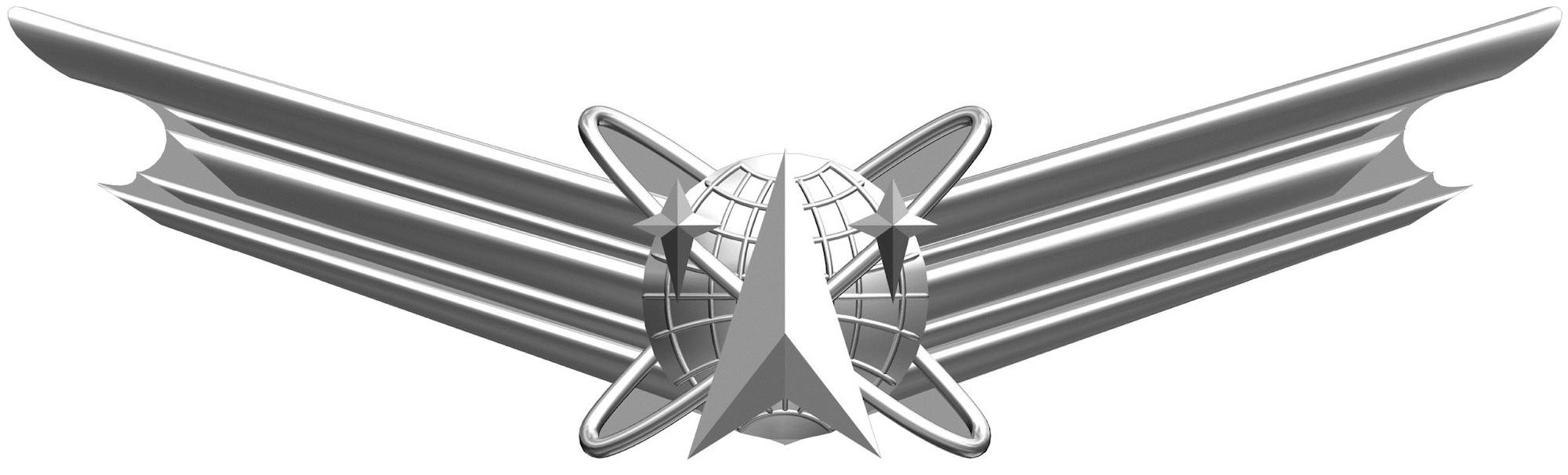 The Space Badge can be awarded to active Army, Army Reserve and National Guard Soldiers who successfully complete appropriate space-related training and attain the required Army space cadre experience. There are three levels of the Space Badge: basic, senior and master. (Courtesy illustration)