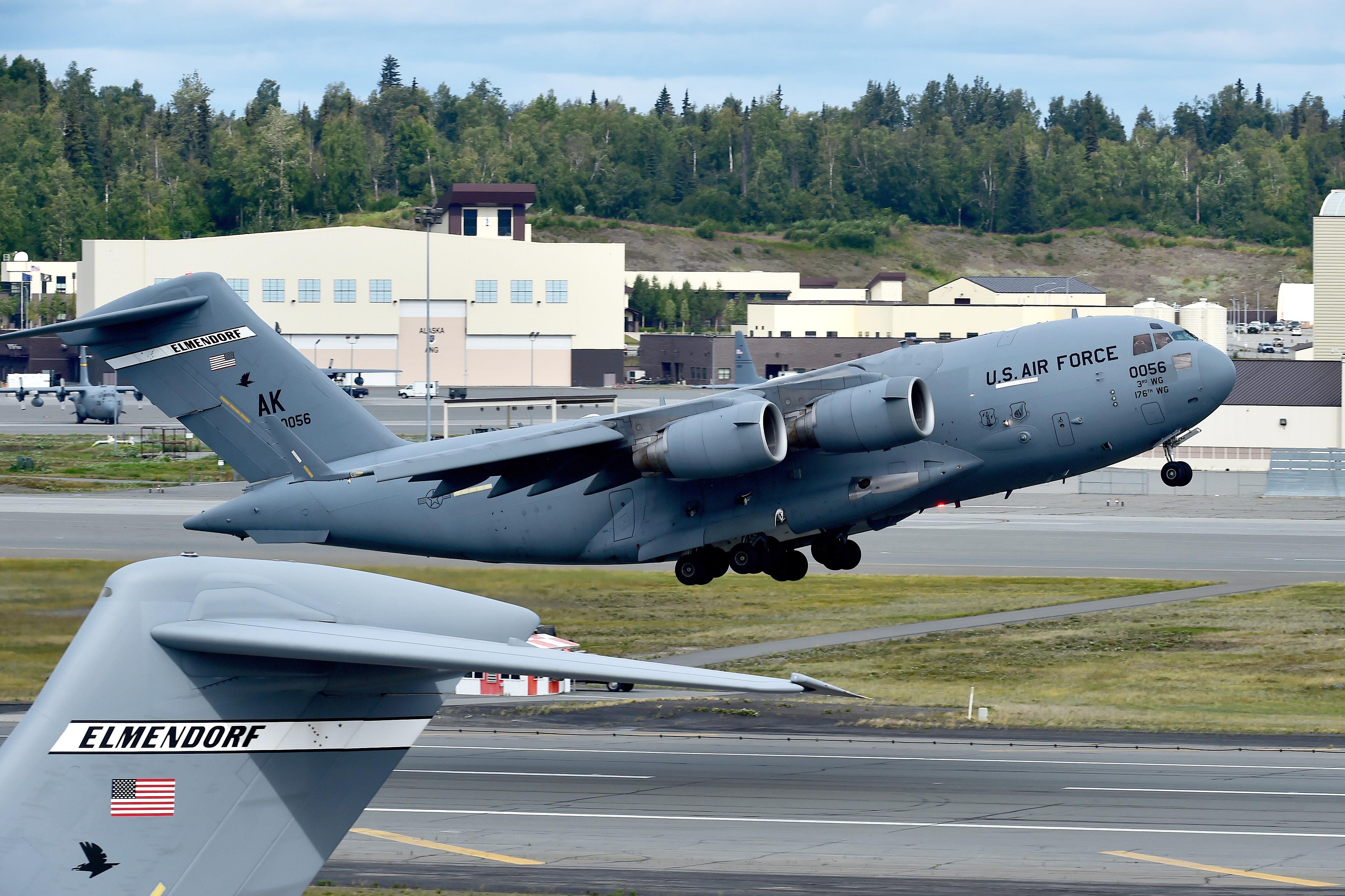 Globemaster Takeoff | U.S. Department of War