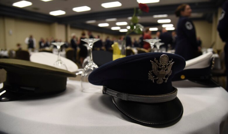 Members of Team Fairchild, family and friends helped celebrate Fairchild Air Force Base’s newest master sergeant selects during the Senior NCO Recognition Ceremony at the Red Morgan Center July 29. Fairchild had 54 selectees chosen to promote within the next 12 months. (U.S. Air Force photo/Airman 1st Class Mackenzie Richardson)