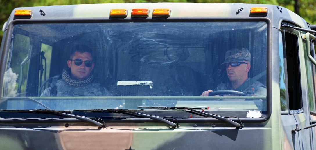The chaplain candidates return from a 2.8 mile ruck march at Robins Air Force Base, Georgia, July 25, 2016. During the last week of the Air Force Reserve Command Chaplain Candidate Intensive Interview program, the candidates were immersed in fast-paced mobility training conducted by active-duty instructors from the 5th CBCSS. This mobility training, typically a two-week process, was condensed and compacted to fit into the two-day window the candidates had available. 