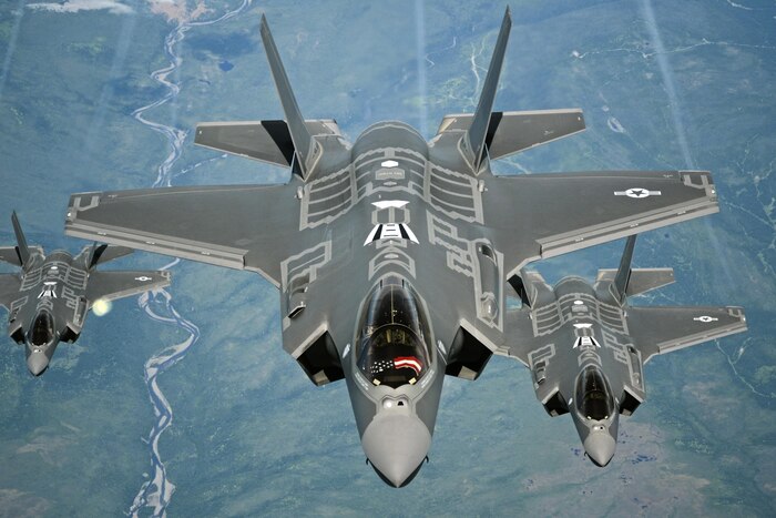 Officials announced Aug. 2, 2016, that the F-35A Lightning II aircraft has achieved initial combat capability. Air Force photo by Staff Sgt. Madelyn Brown