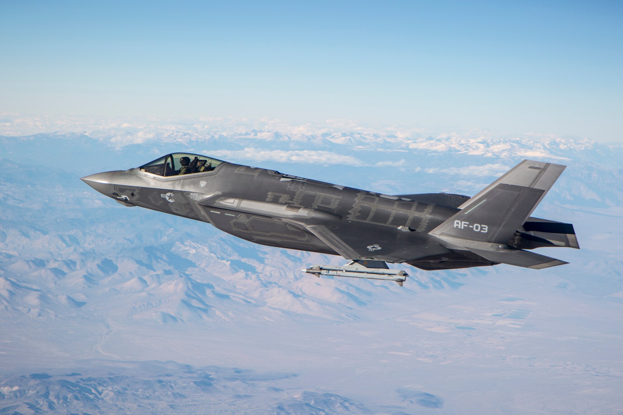 AF-3, Flt 230, Major Andrew "Stone" Rollins, Tanking for First Time, ISB Track, 4 December 2013