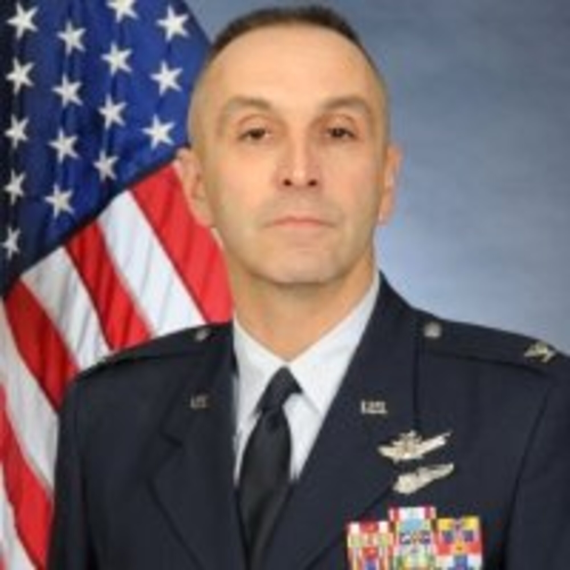 Official photo of Col. Lloyd Buzzell, 20th Air Force vice commander and Task Force 214 deputy commander. (U.S. Air Force courtesy photo)