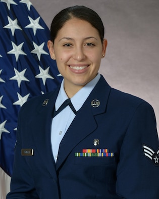 Senior Airman Jasmin Figueroa, 51st Medical Operations Squadron emergency services technician, was selected as one the 12 Outstanding Airmen of the Year for 2016 at Osan Air Base, Republic of Korea. The award recognizes 12 outstanding enlisted service members for superior leadership, job performance, community involvement and personal achievements. (U.S. Air Force photo)