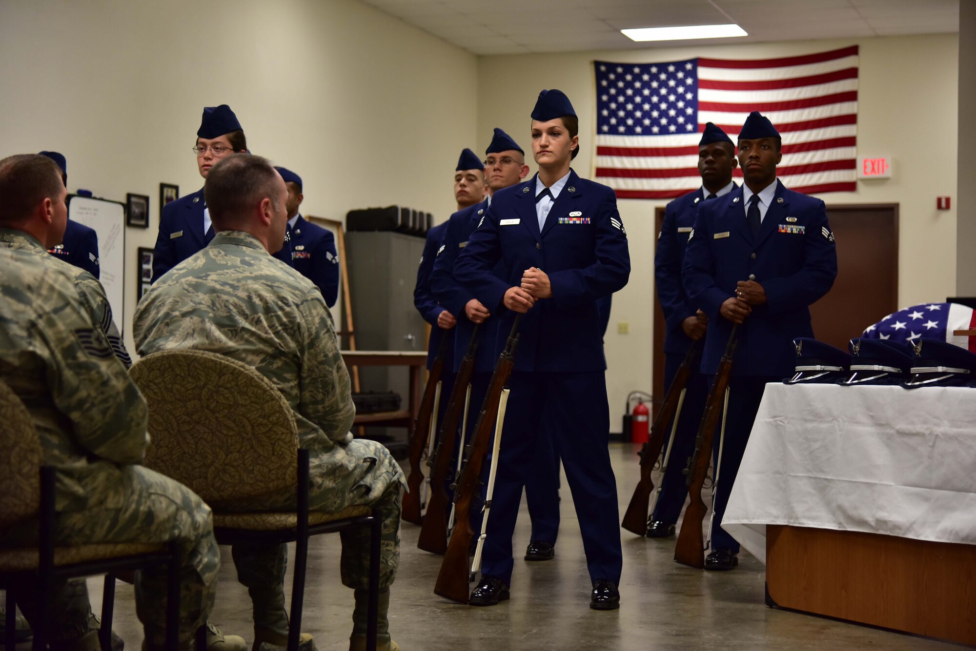 Hickam Honor Guard team its newest members > 15th Wing > Article Display