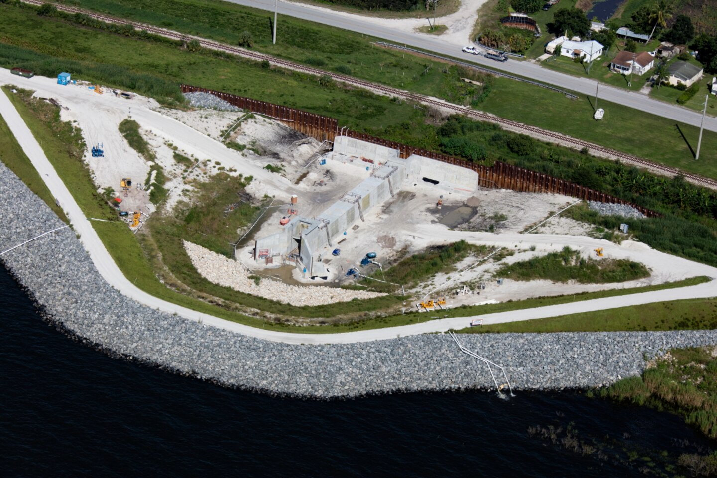 Rehabilitation efforts continue on the Herbert Hoover Dike. The Corps continues work on 32 federal water control structures, also known as culverts, scattered around Lake Okeechobee that are seen as posing the greatest threat to the dike. 