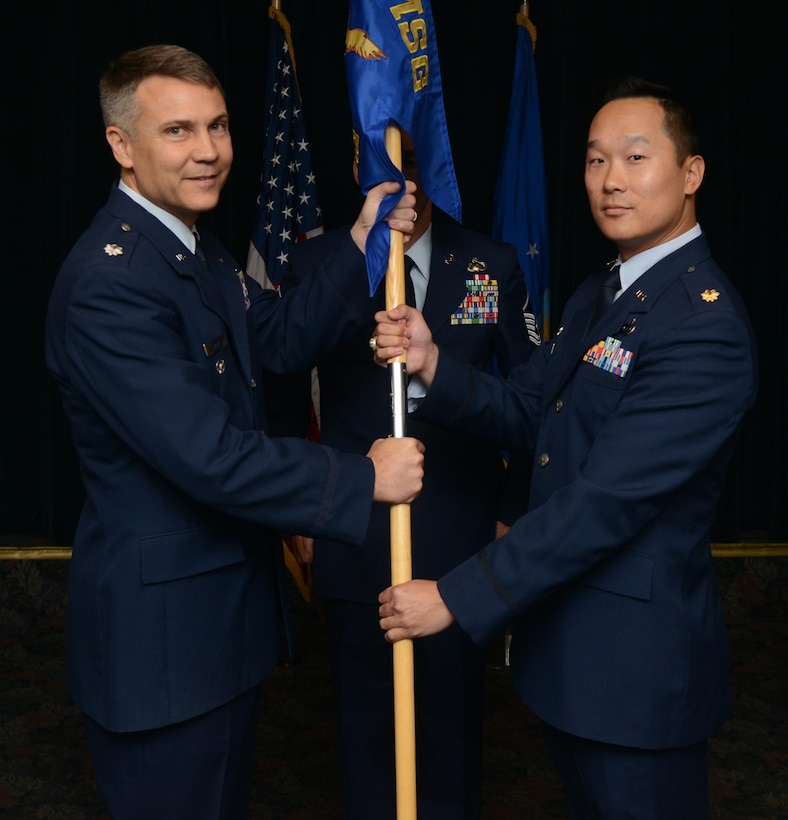 Maj. Chang takes command of 47th Contracting Flight