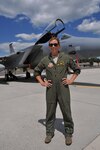 Maj. Ashley Rolfe is the first female fighter pilot for the Air National Guard’s 104th Fighter Wing. Rolfe is an Air Force Academy graduate and combat veteran who has served in the Air Force for eleven years. 