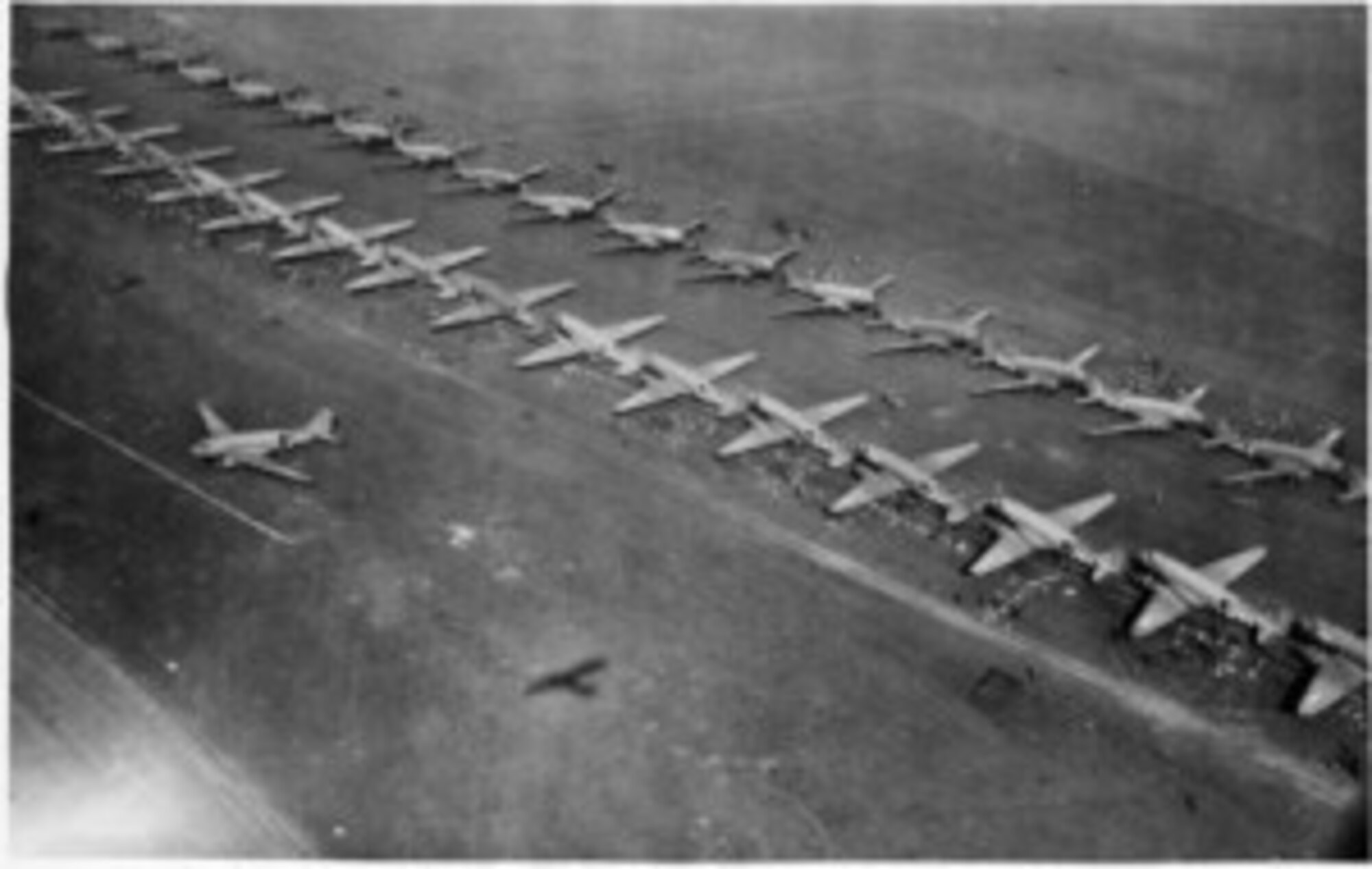 C-47 aircraft are readied for Operation Market Garden.