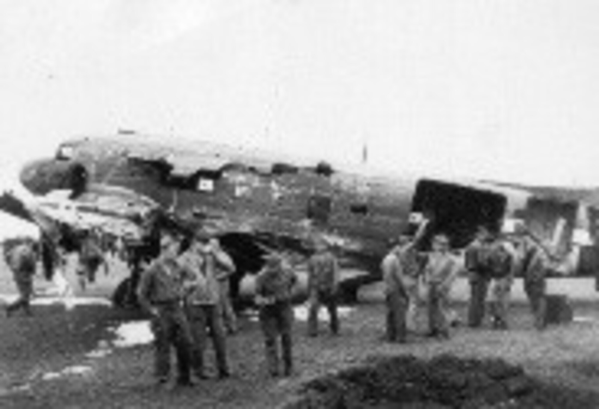 C-47 aircraft are readied for Operation Market Garden.