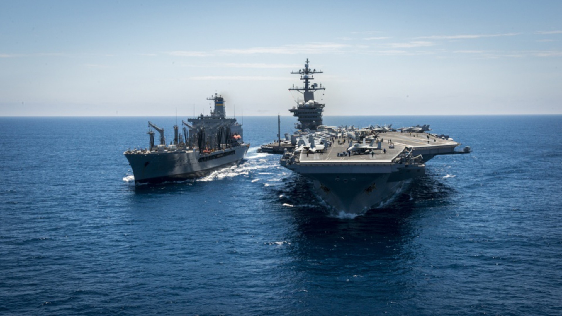 Carl Vinson Conducts 3-Ship Replenishment at Sea > U.S. Indo-Pacific ...