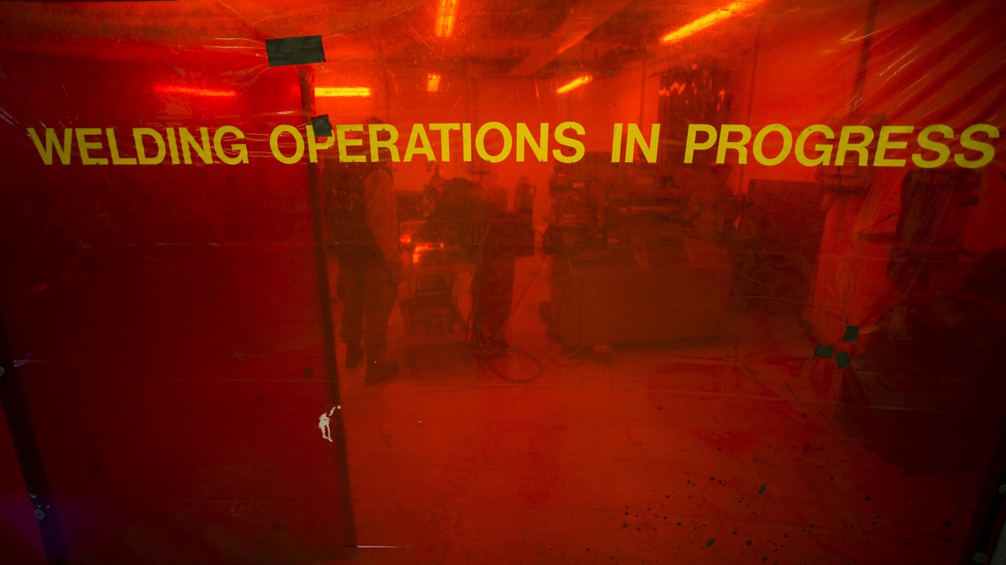 The 31st Maintenance Squadron metals technology section recently created radar brackets for the 606th Air Control Squadron. The 31st MXS metals technology Airmen weld, fabricate and create custom builds for F-16 Fighting Falcons assigned to the 31st Fighter Wing. (U.S. Air Force photo by Airman 1st Class Cory W. Bush/Released)