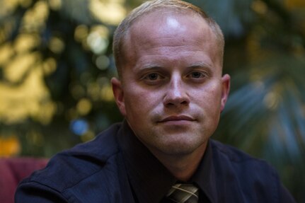 Marine Corps Gunnery Sgt. Jonathan Zoerhof, a Criminal Investigation Division special agent from Holland, Mich., saved a man's life in a Charleston, S.C. Wal-Mart parking lot, Saturday July 30. Zoerhof said he found the man laying on the ground, with no pulse and blue lips. After administering 60 chest compressions, Zoerhof felt the man's heart begin to beat. The man was released from the hospital that day. (U.S. Army Reserve photo by Sgt. Audrey Hayes)