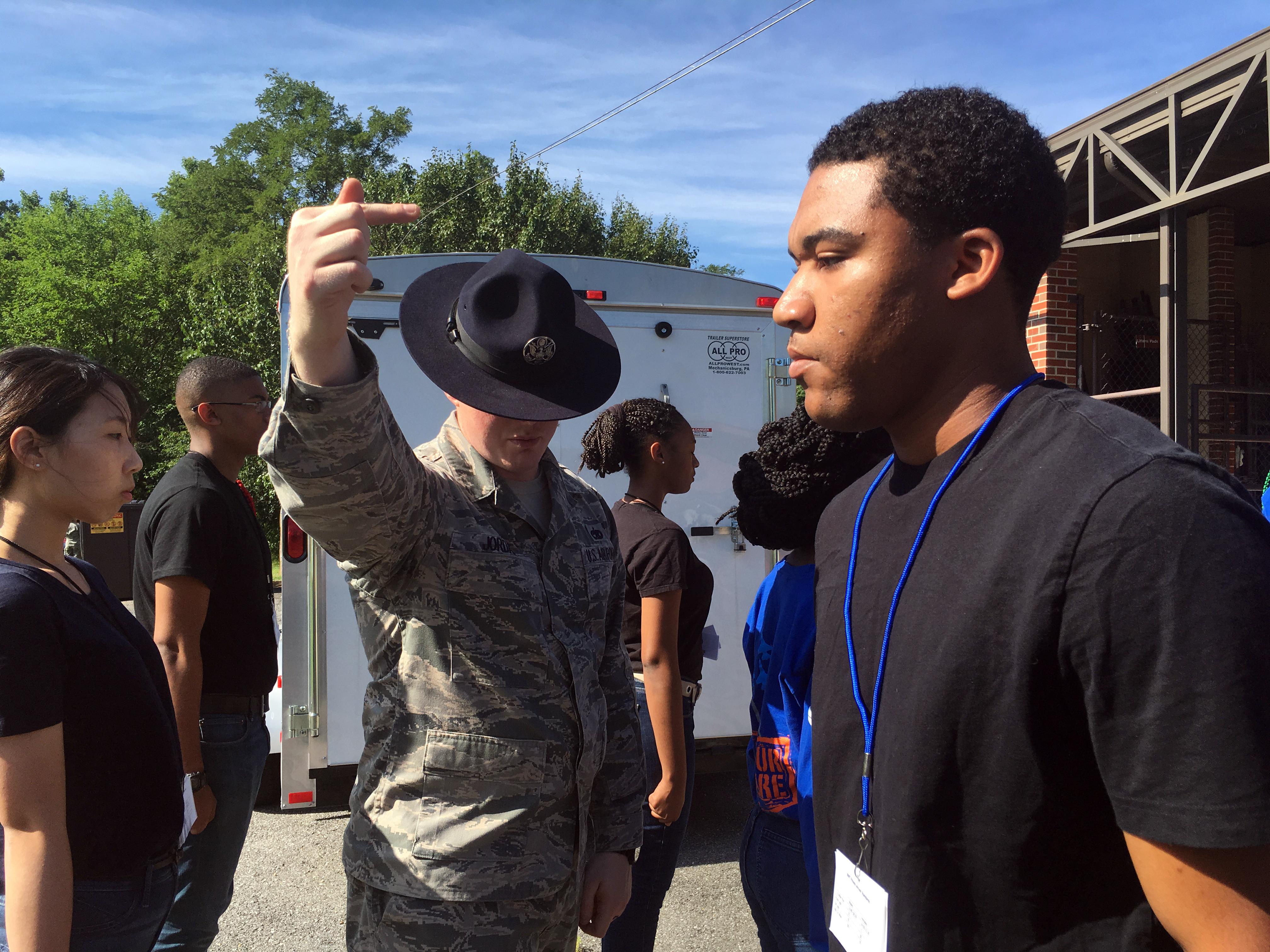 Under the hat Drill Instructor brings skills to the 459th > Air Force