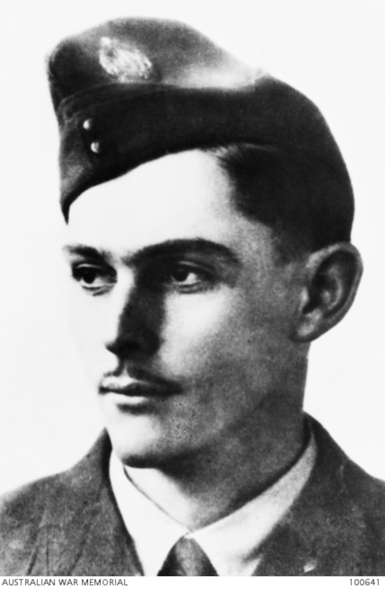 Pilot Officer Rawdon Hume Middleton was born in Australia in 1916. He died at the age of 26 and was laid to rest in Beck Row, England. (photo courtesy of the Australian War Memorial)