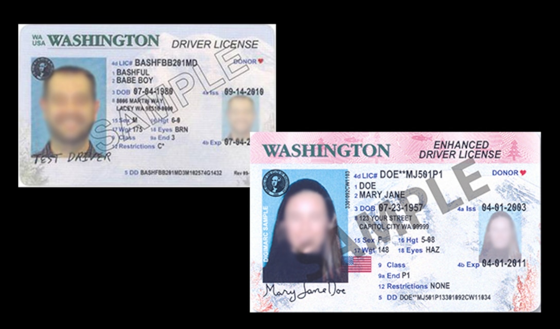 Enhanced Driver's License Example