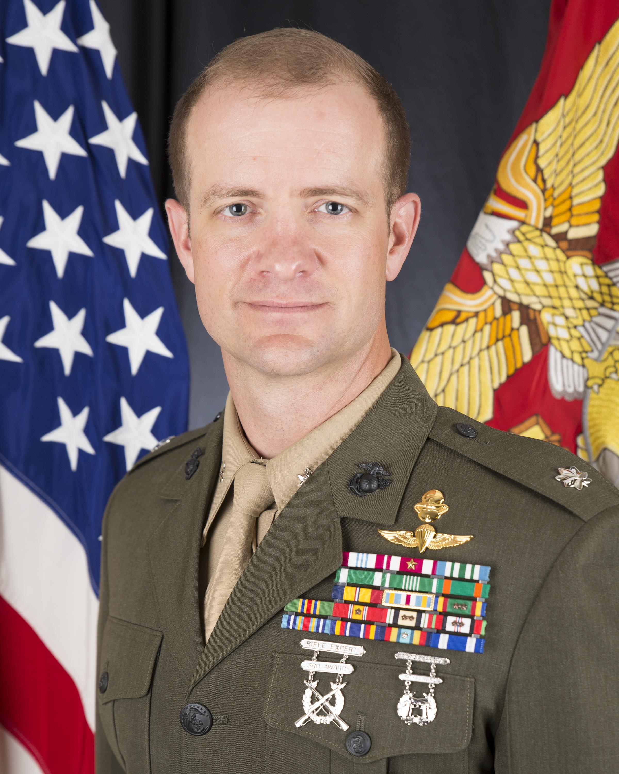 Lieutenant Colonel Ian C. Fletcher > Marine Corps Forces Special