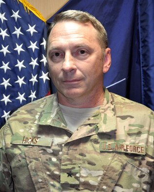 Brig Gen. Hicks bio photo