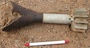Fragment of an 81mm mortar found at former Fort Huachuca. Source: U.S. Army Corps of Engineers.
