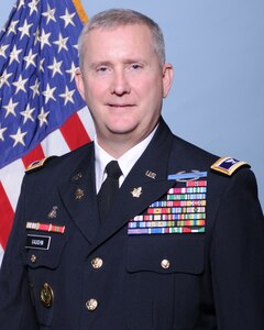 Col. William Vaughn is the chief of staff of the 200th Military Police Command. His last appointment was commander of the 4th Brigade, 98th Division, in command for two years. His military career spans more than 35 years. He is a graduate of the United States Army War College and the Joint Forces Staff College (AJPME). 