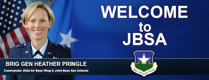 Brig. Gen. Heather Pringle assumed command of the 502nd Air Base Wing and Joint Base San Antonio during a change of command ceremony Aug. 5 at JBSA-Fort Sam Houston’s MacArthur Parade Field. 