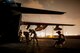 Airmen of 18th Logistics Readiness Squadron forward area refueling point and 1st Special Operations Squadron defuel a hose during a nighttime refueling exercise Aug. 10, 2016, at Kadena Air Base, Japan. The FARP team and 1st SOS train regularly to ensure safe operational procedures during contingency missions requiring refueling support in austere conditions. (U.S. Air Force photo by Senior Airman Peter Reft)