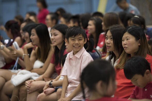 A boy smiles at the camera during the Peace Carvin V National Day day celebration August 5, 2016 at Mountain Home Air Force Base, Idaho. This year’s celebration marks Singapore’s 51st year of independence from Malaysia. (U.S. Air Force photo by Airman Alaysia Berry/Released)