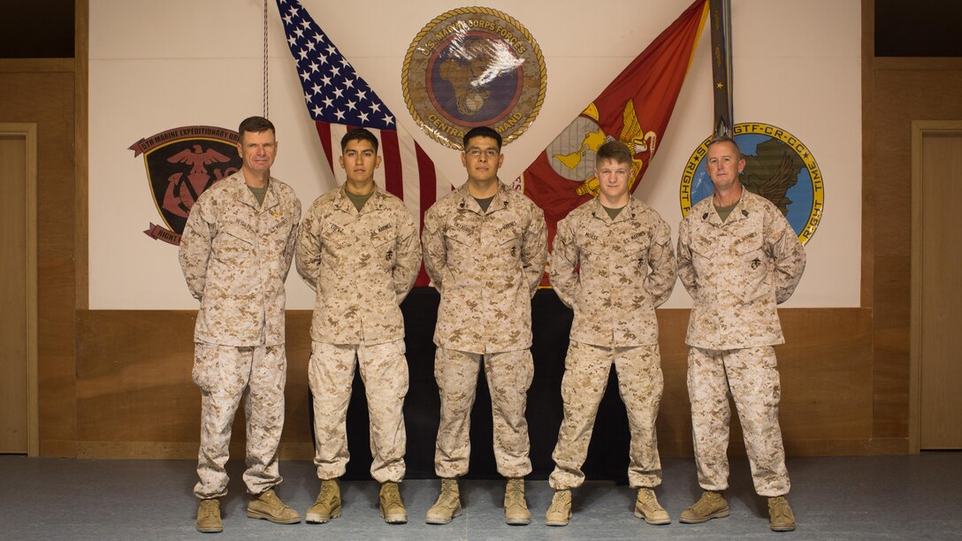 Lieutenant Gen. William D. Beydler, commanding general of United States Marine Corps Forces, Central Command visited Special Purpose Marine Air Ground Task Force - Crisis Response - Central Command Marines during his recent tour of the area of operations. 
