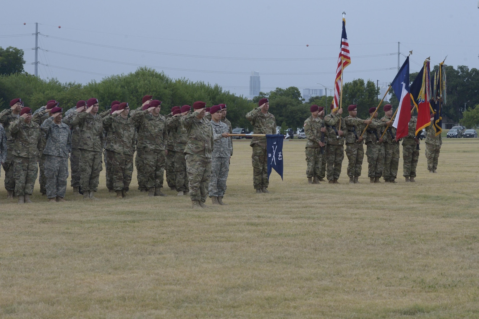 Soldiers and Families of the Texas Brigade