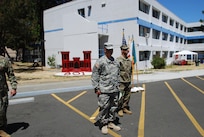 Sgt. Logan Sutherland stands tall before his family, friends and fellow Soldiers of the 801st Engineer Company (Horizontal), as they cheer in recognition of his acts, warranting the award of the Soldier’s Medal Aug. 7, 2016, in Vallejo, Calif. Sutherland, a horizontal construction engineer assigned to 801st EN CO (H), 315th EN BN, 301st MEB, on Jan. 1, 2015, risked his life by forcing himself into a burning vehicle, in order to evacuate an unconscious driver, and pulled the driver from the vehicle just before the vehicle became fully engulfed in flames, saving the driver’s life. (U.S. Army photo by Sgt. Timothy Neal/Released)