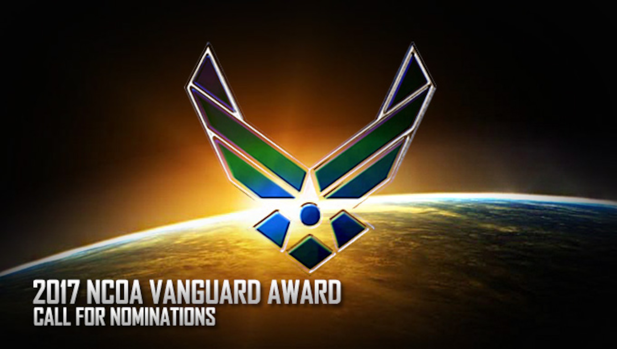 2017 Vanguard Award nominations are due to the Air Force Personnel Center by Jan. 25, 2017.