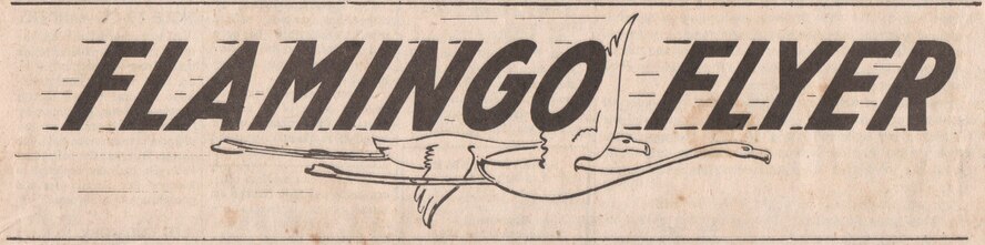 Flamingo Flyer newsletter banner for 435th Troop Carrier Wing. (Courtesy graphic)