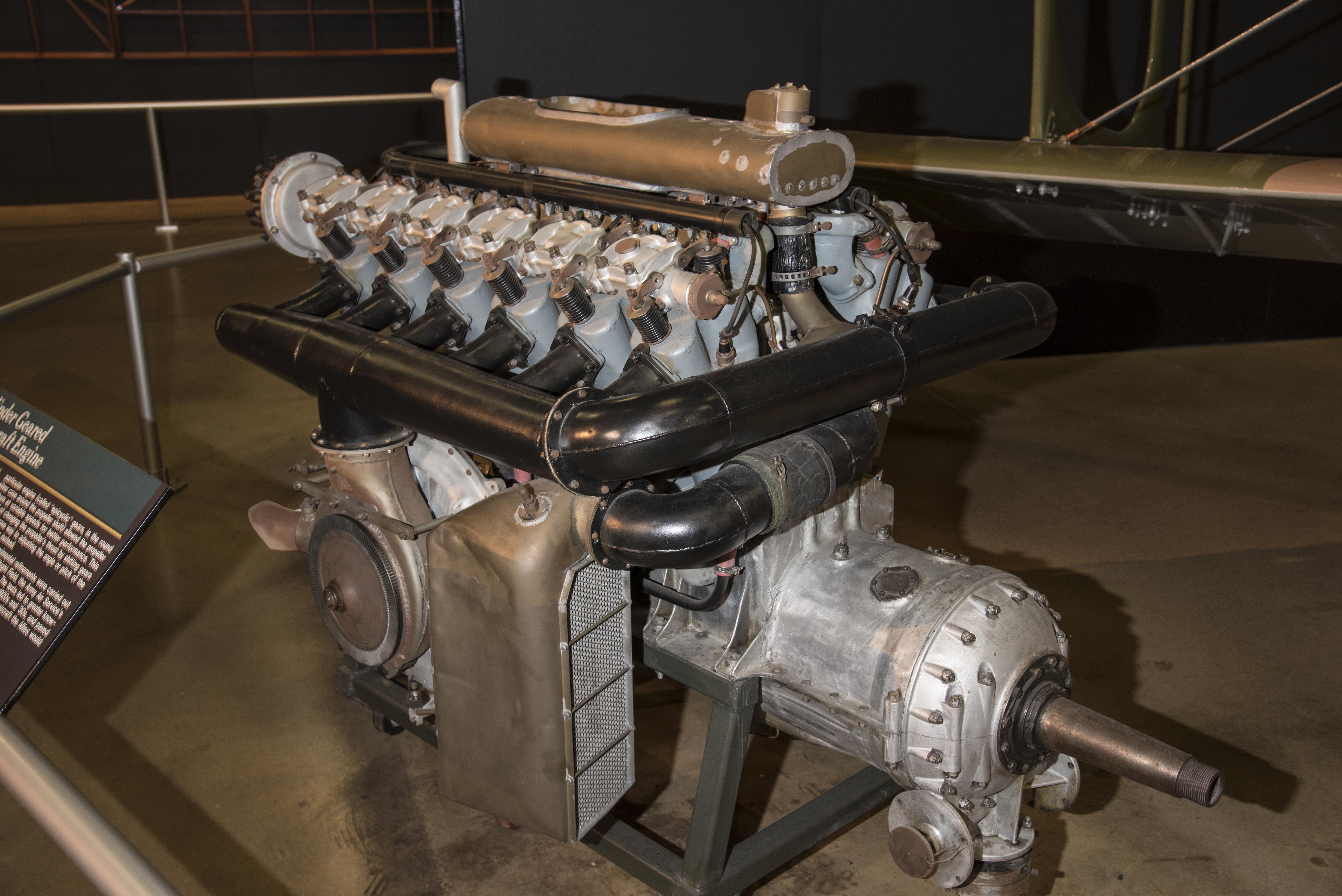 Liberty 12 Cylinder National Museum Of The United States Air Force Display