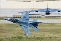 An F-16 Fighting Falcon soars above the airfield during the Northern Neighbors Day Air Show at Minot Air Force Base, N.D., Aug. 13, 2016. The Viper Demo Team performed for more than 10,000 spectators during NND. (U.S. Air Force photo/Airman 1st Class J.T. Armstrong)