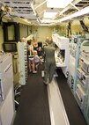 Missileers show visitors the Missile Procedures Trainer during the Northern Neighbors Day Air Show at Minot Air Force Base, N.D., Aug. 13, 2016. While MPTs are rarely available to the public, the 91st Missile Wing hosted more than 500 visitors. (U.S. Air Force photo/Airman 1st Class J.T. Armstrong)