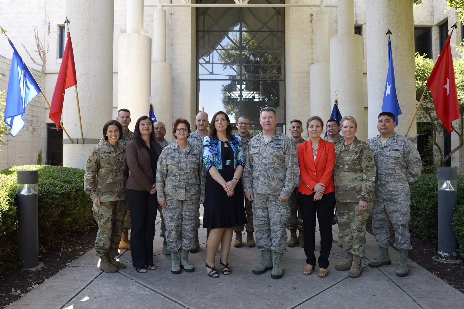 Key leaders from the Texas Army National Guard, Air National Guard, and State Guard met with members of the Chilean Undersecretary at Camp Mabry in Austin, Texas, August 8, 2016. Through the States Partnership Program, Texas has been partnered with Chile since 2009. The program is designed to link a State’s National Guard with a partner nation’s military forces government agencies in a cooperative, mutually beneficial relationship. 
